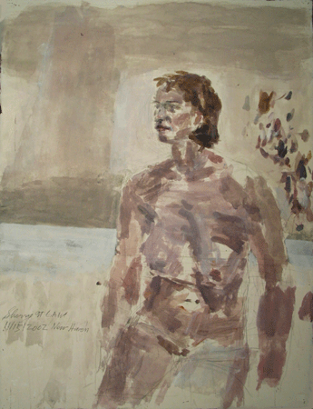 Lawrence Morelli painting