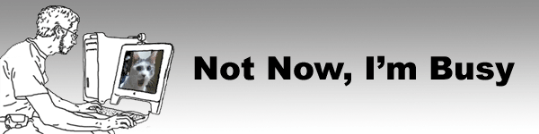 Not Now, I'm Busy